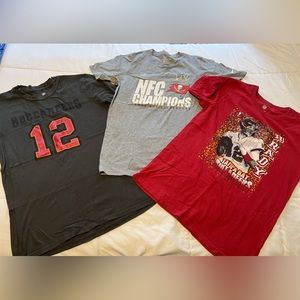NFL Tamps Bay Buccaneers Tom Brady (GOAT) Boys Tee’s 3 in set